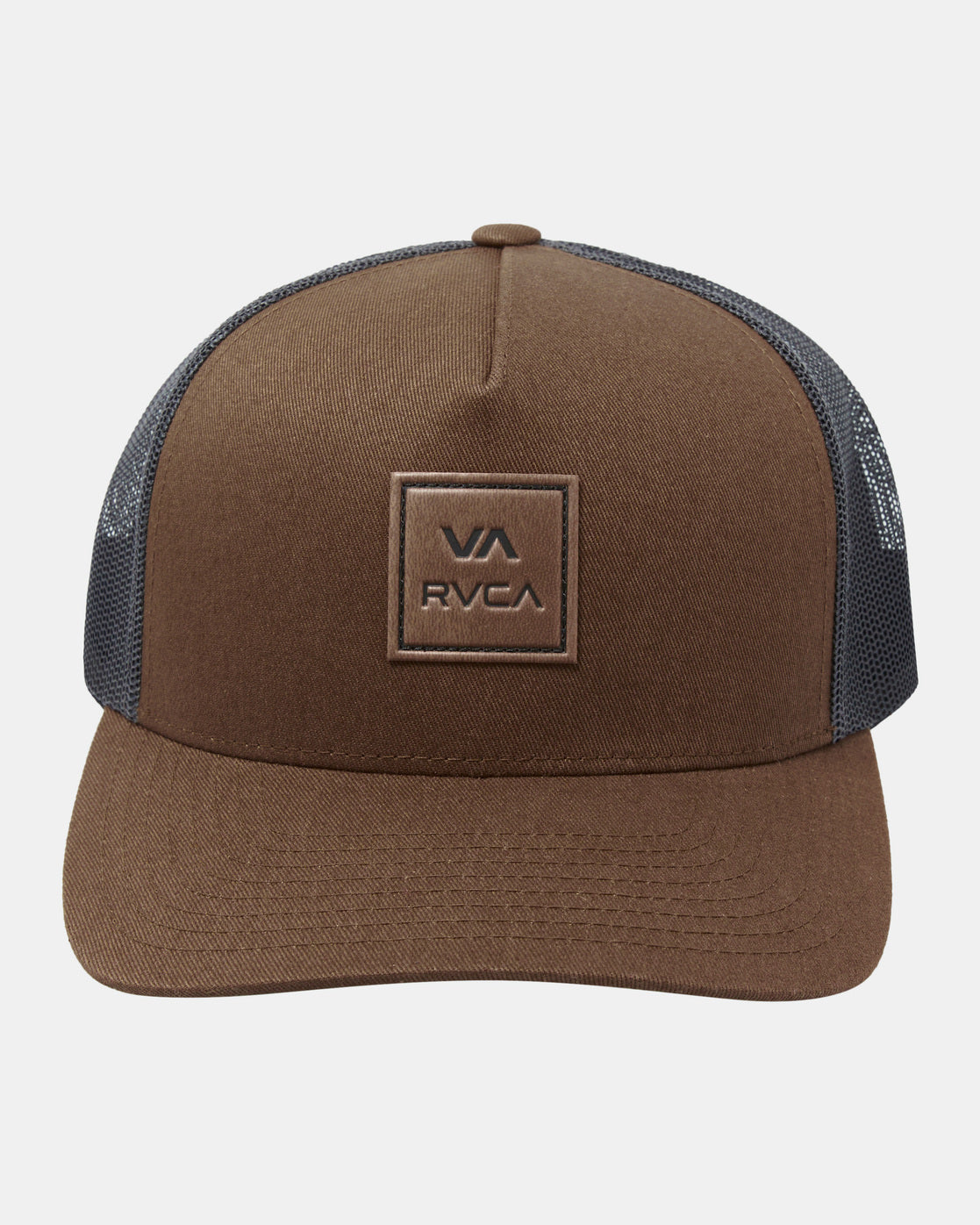 VA All The Way Curved Brim Trucker Hat - Light Brown