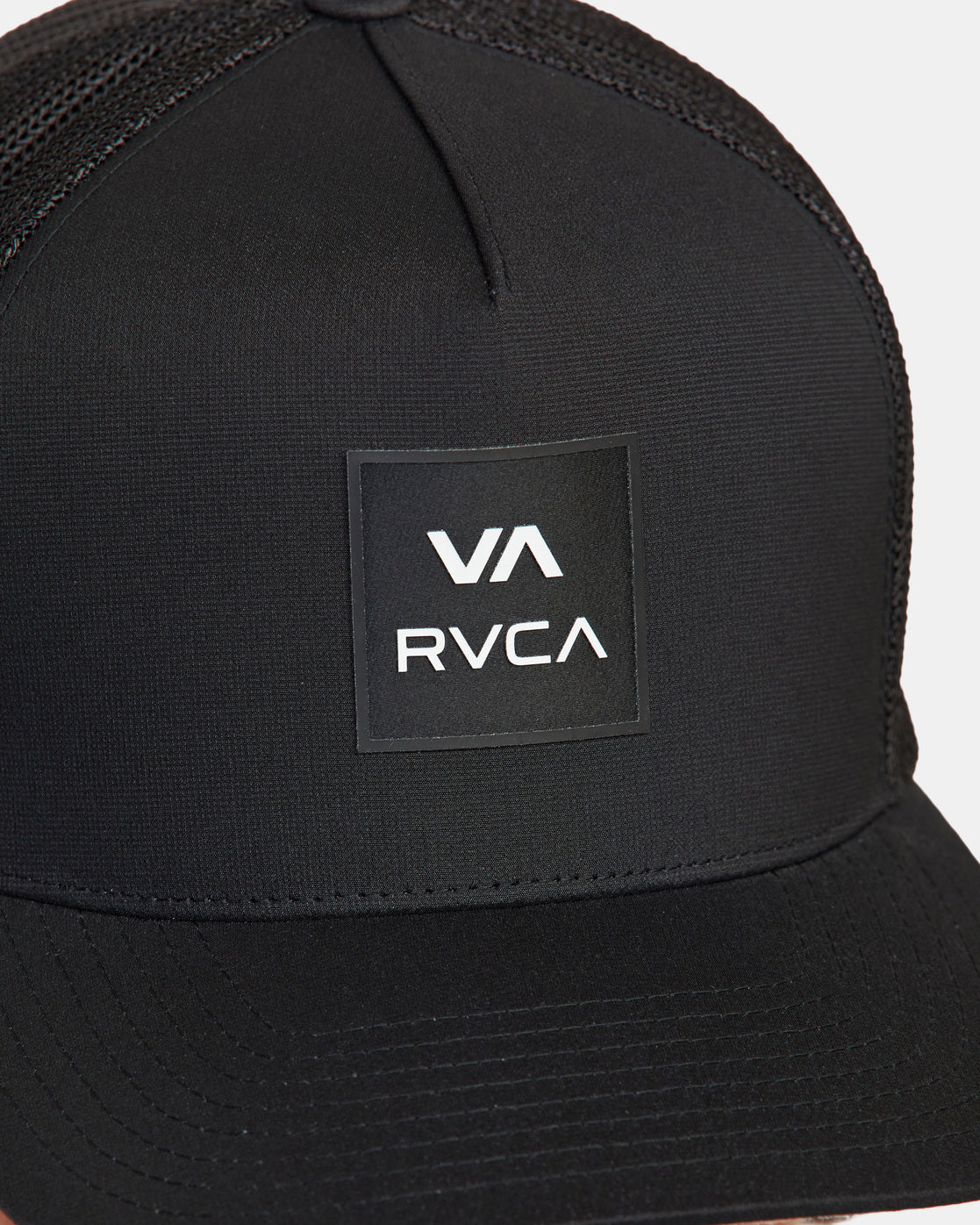 All The Way Tech Trucker Hat Black RVCA