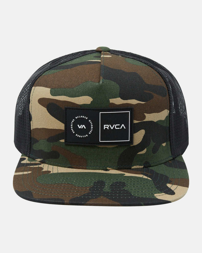  RVCA Mens Snapback Hats - Platform Snapback