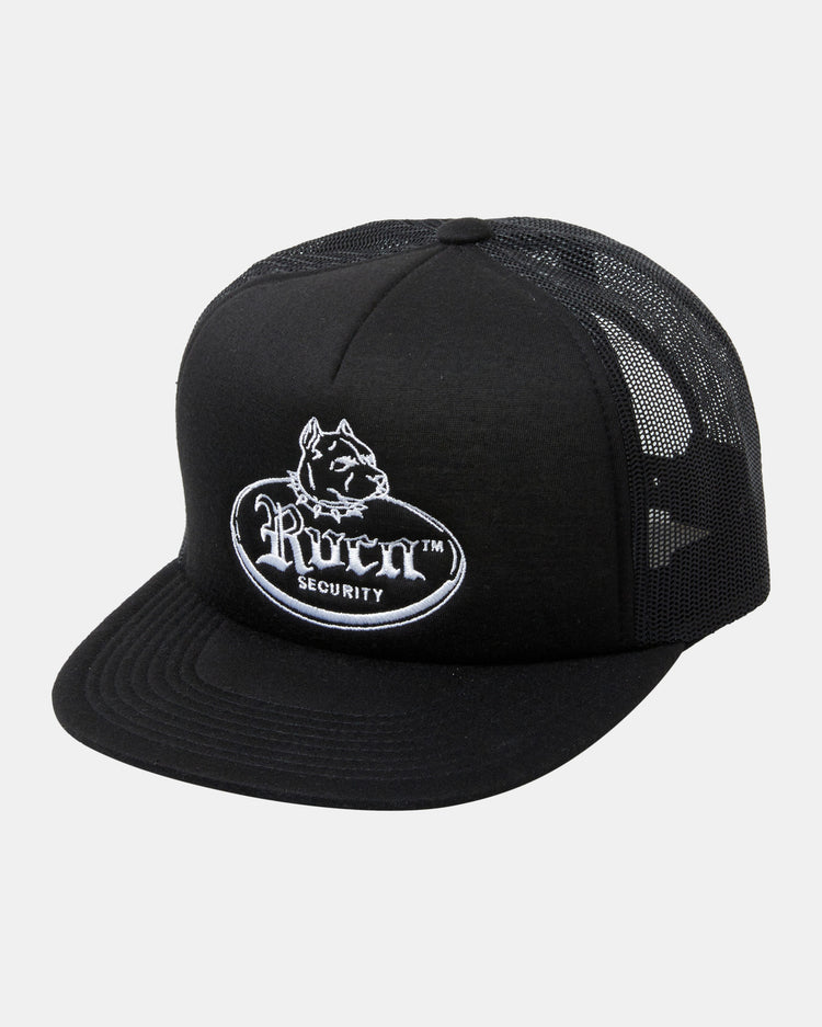 Bull Terrier Trucker Hat - Black