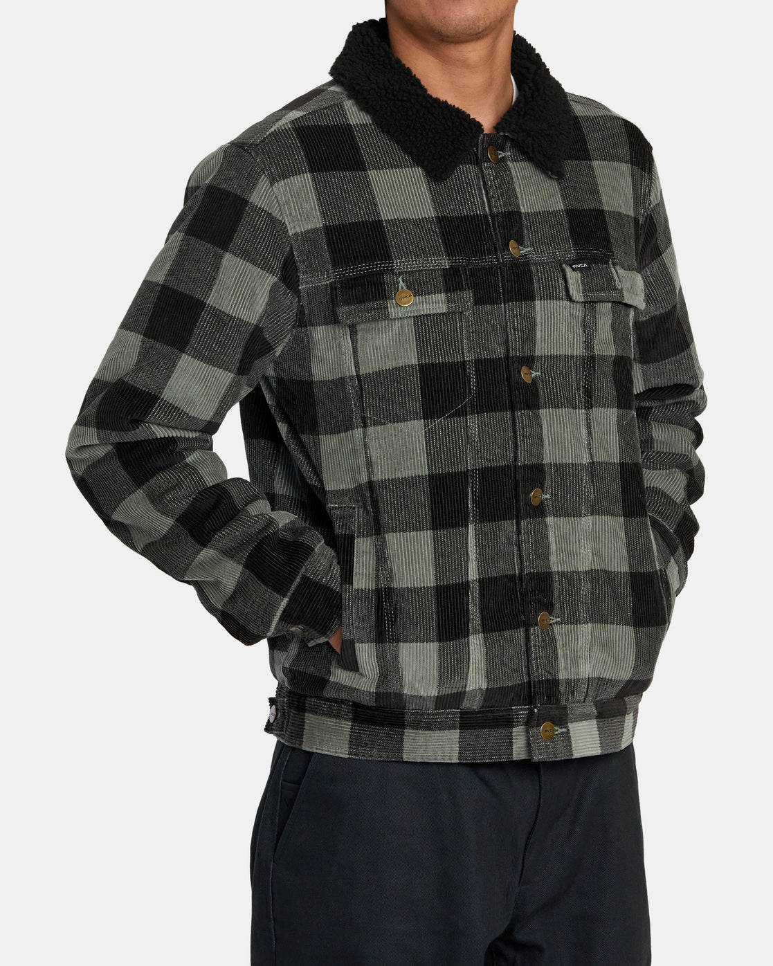 Rvca spanky trucker on sale jacket