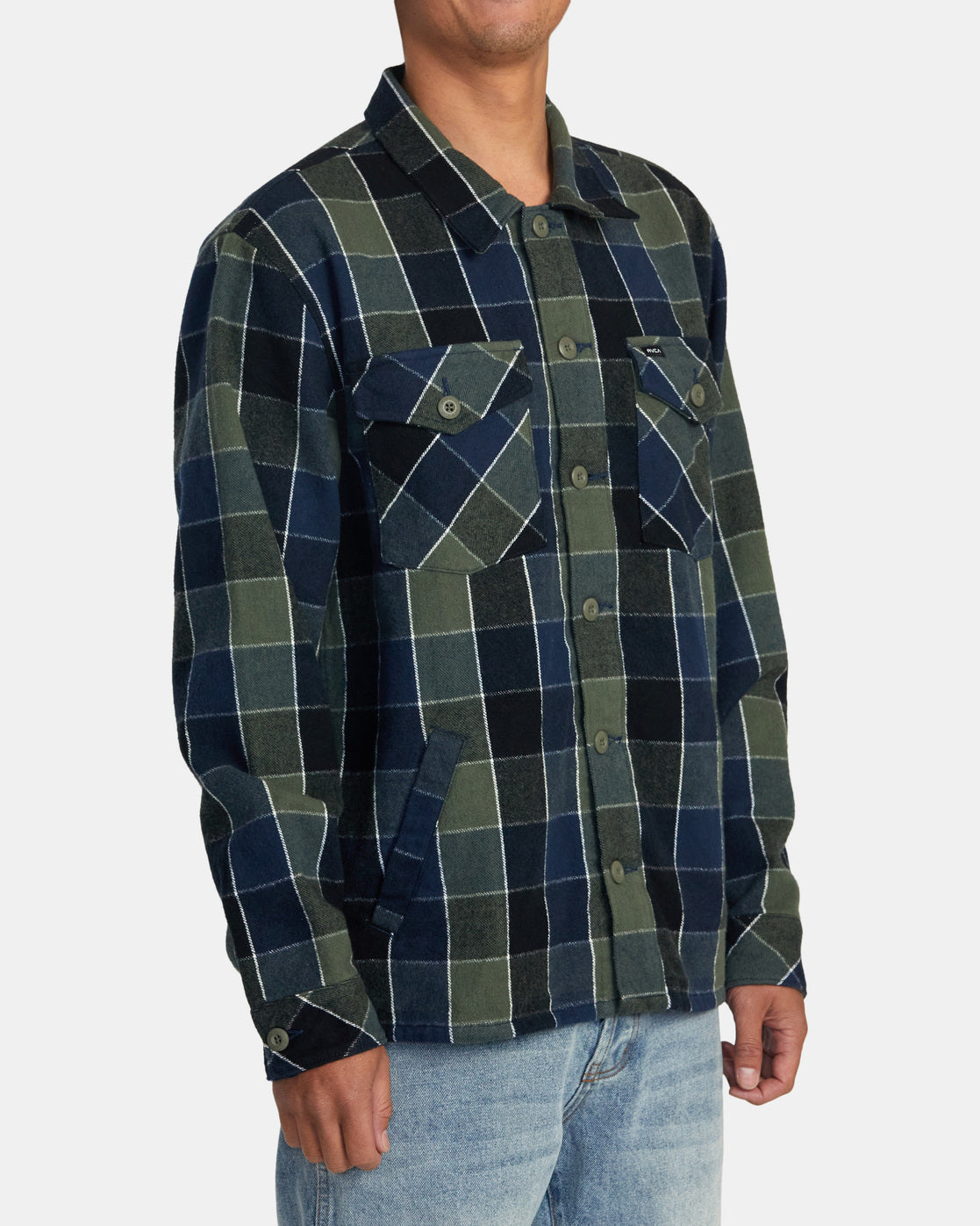 Rvca officers hot sale shirt jacket