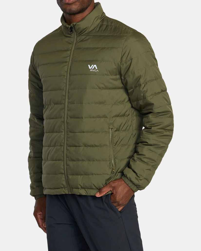 Packable Puffa Jacket - Army – RVCA