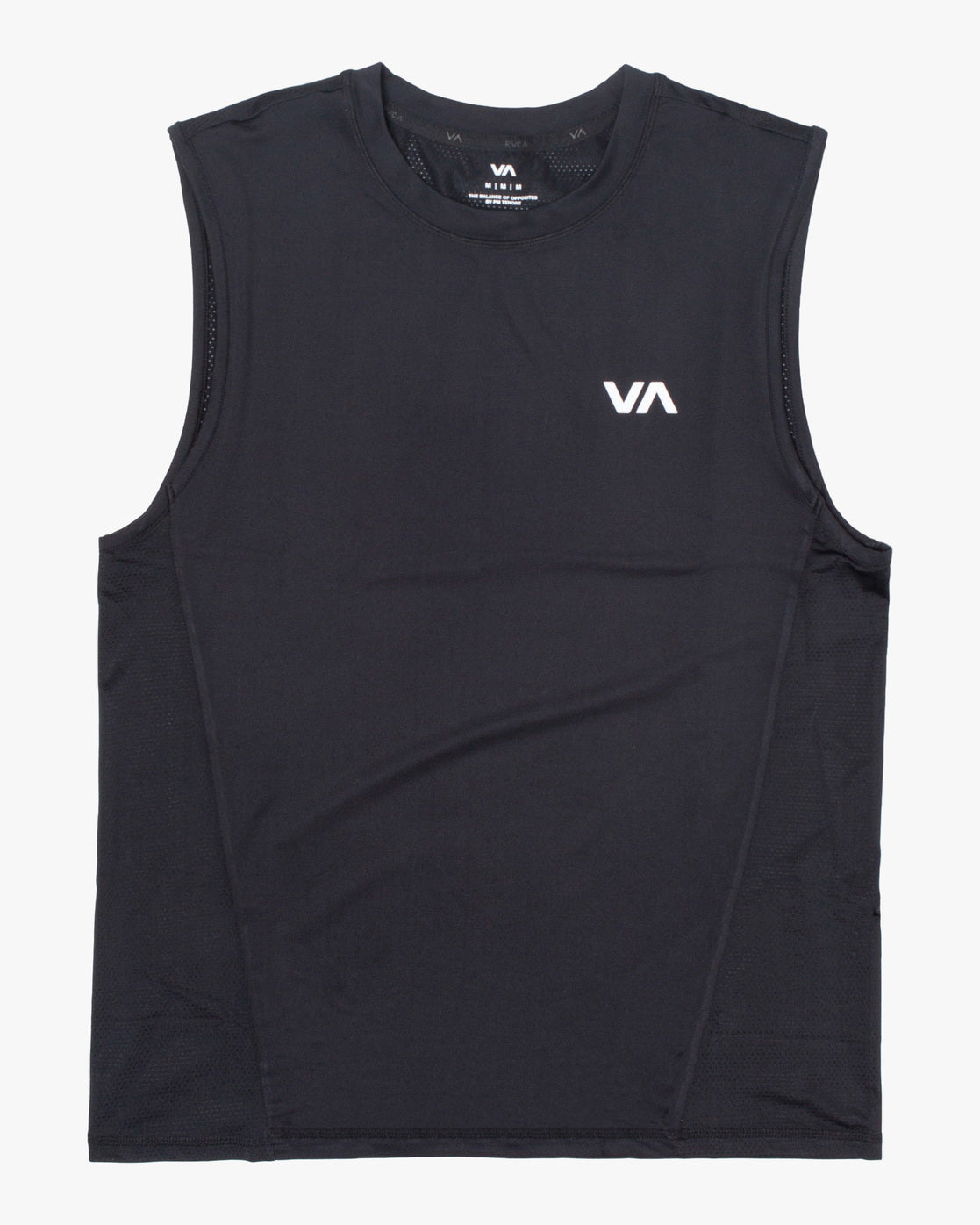 Sport Vent Muscle Tank Top Black