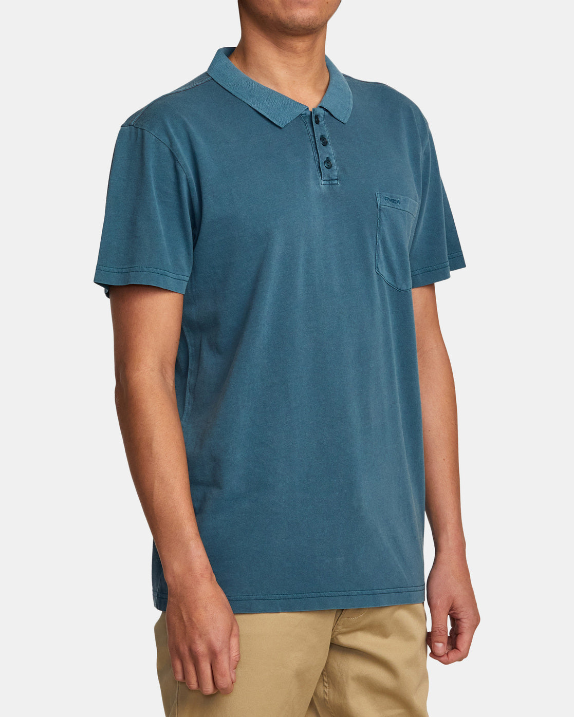 PTC Pigment Polo Shirt - Duck Blue