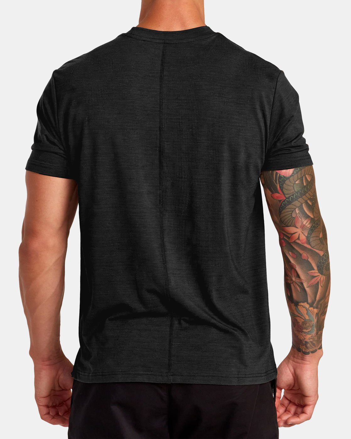 Balance Collection Stripes Black Short Sleeve T-Shirt Size M - 68