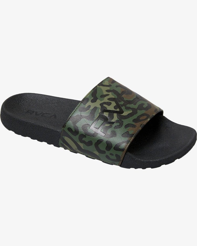 RVCA Sport Slides - Animal Camo