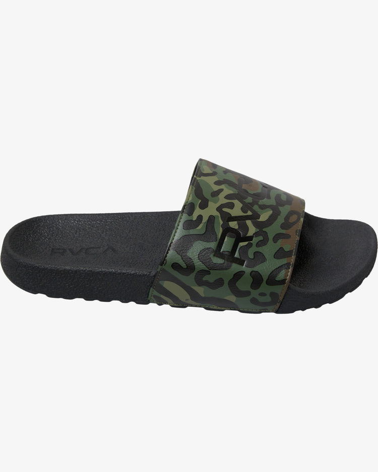 RVCA Sport Slides - Animal Camo