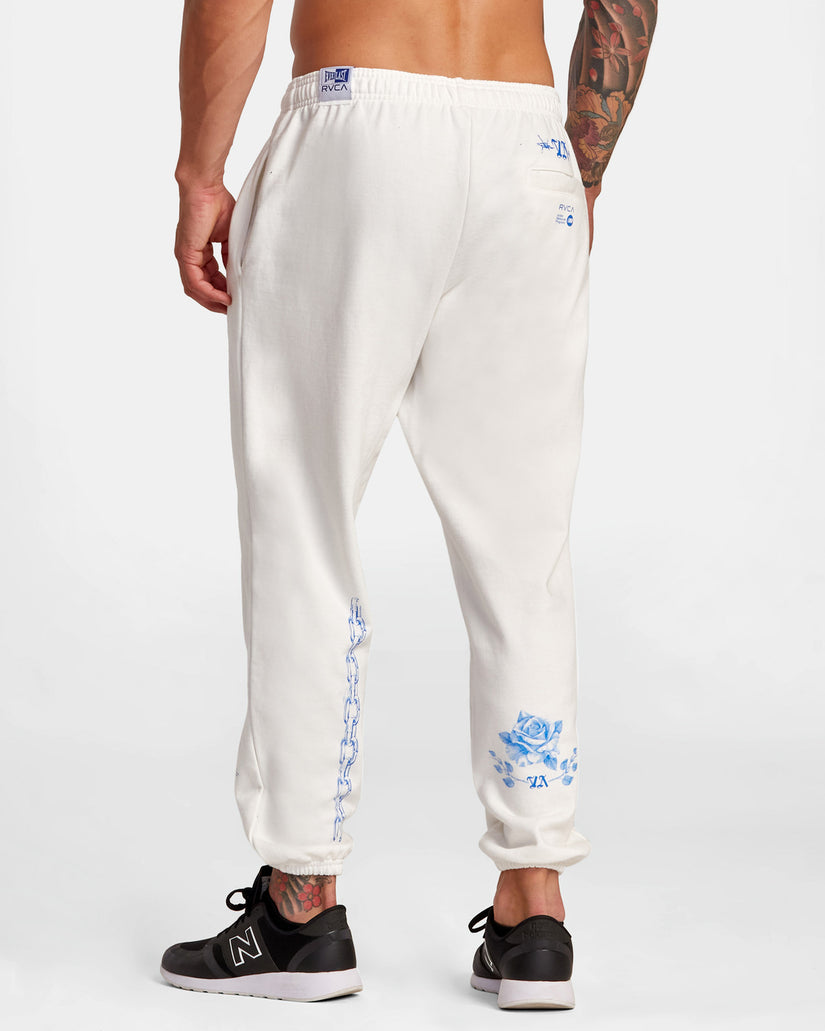 Everlast X Benjamin Jeanjean Joggers - Off White