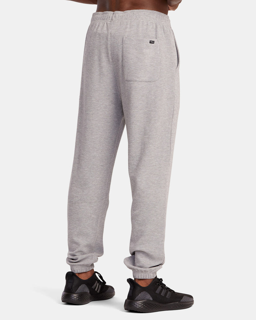 C-Able Waffle Knit Joggers - Black