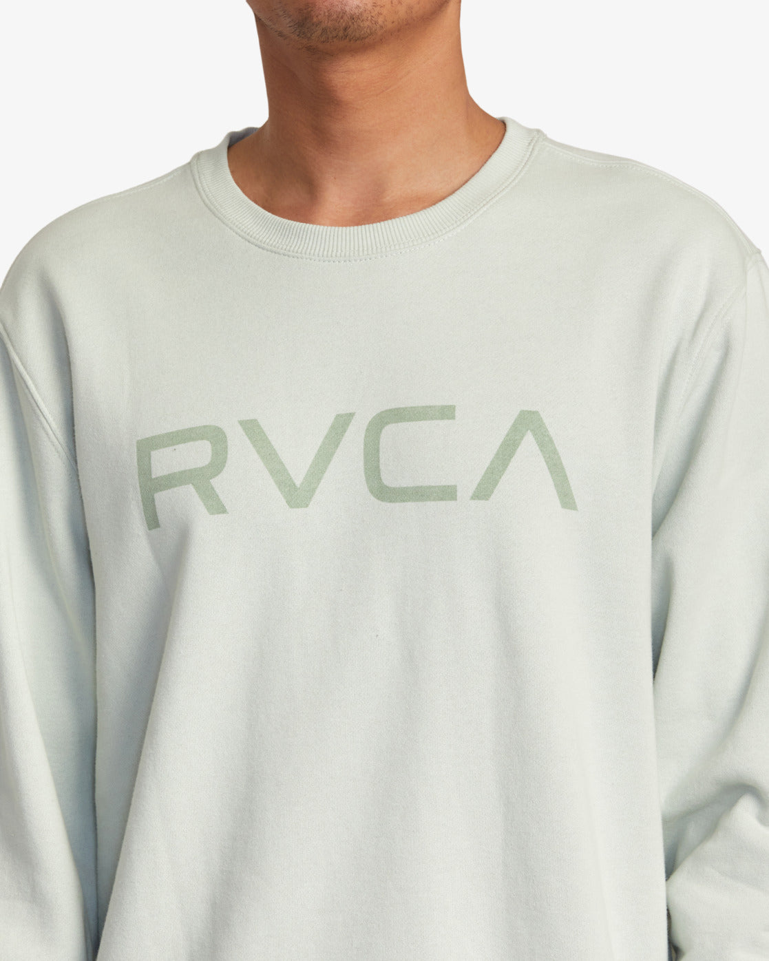 Big RVCA Crewneck Sweatshirt - Mercury