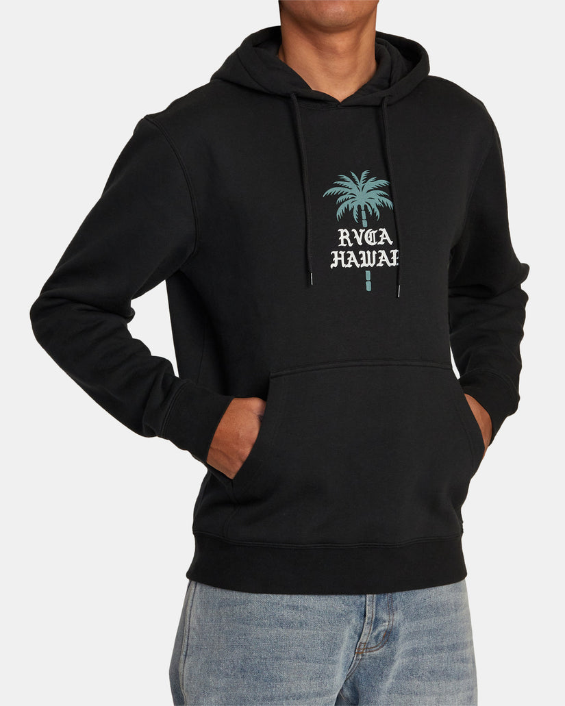 Barbed Palm Hoodie - Black – RVCA