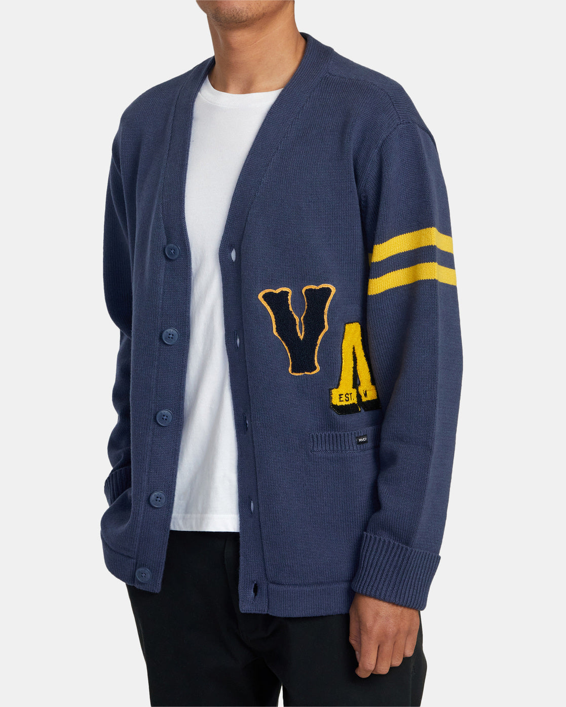 Polo best sale letterman sweater