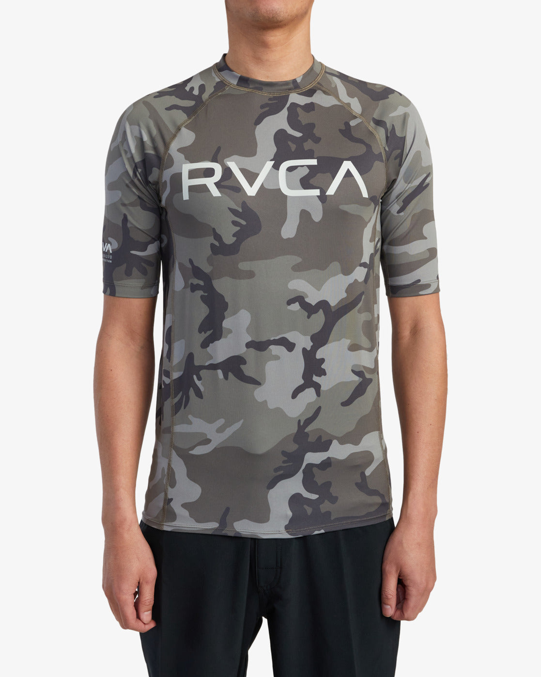 RVCA Short Sleeve Rashguard - Camo – RVCA.com