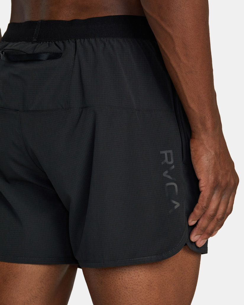 RVCA Runner 2-In-1 Shorts - Black