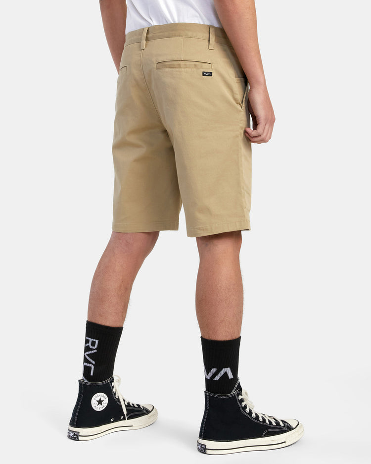 Weekend Stretch 20" Chino Shorts - Khaki