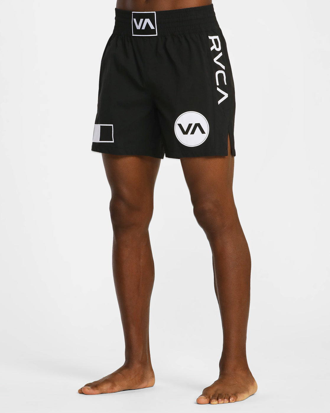 Spartan Elastic Waist Training Shorts 17 - Black