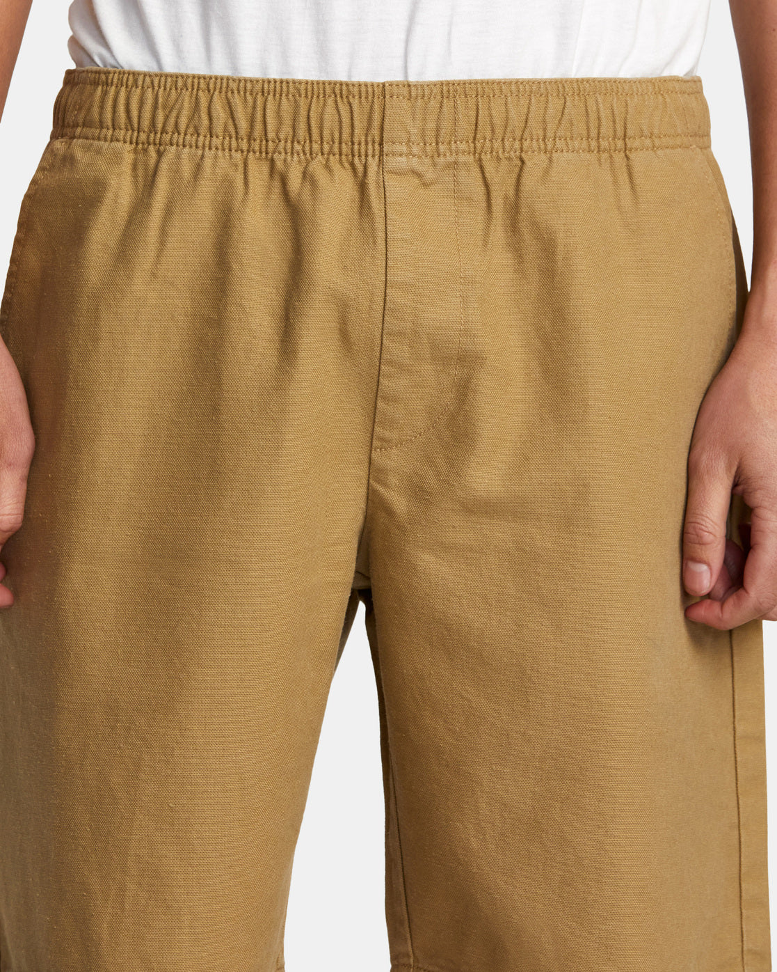 Hi Grade Elastic Waist 20 Shorts Khaki RVCA