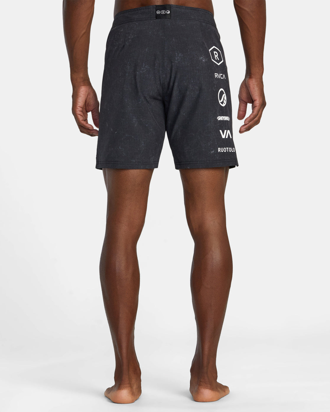 Ruotolo Fight Scrapper 17 Technical Training Shorts - Black Acid