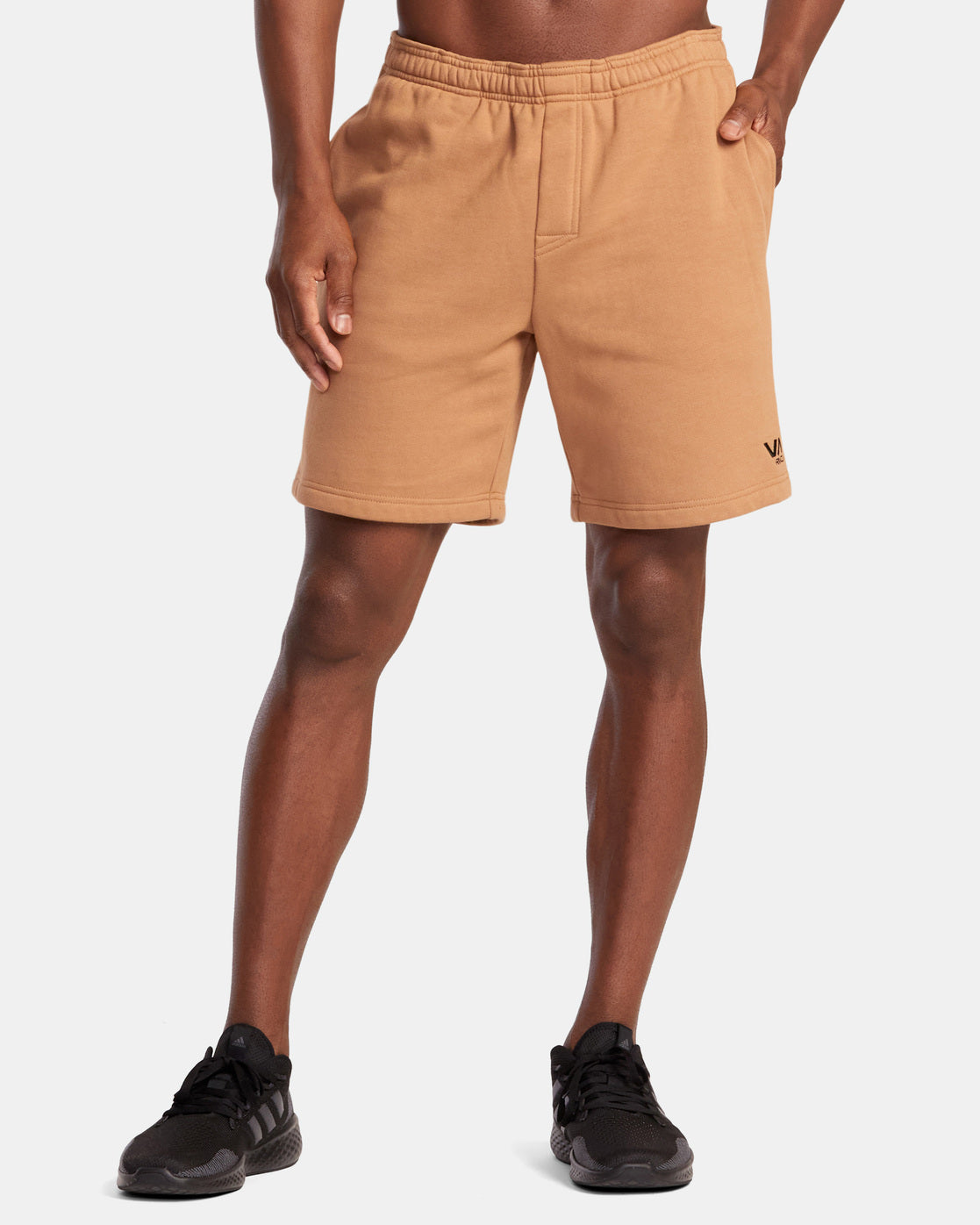 V Detail Cotton Bermuda Shorts