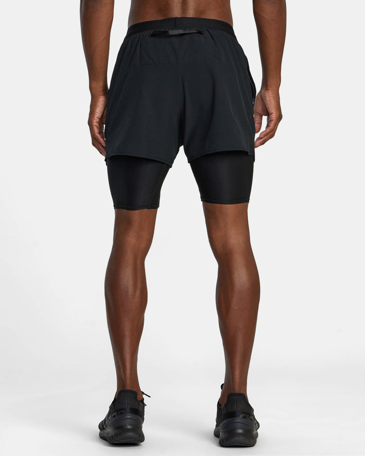 RVCA Runner 2-in-1 Shorts - Black