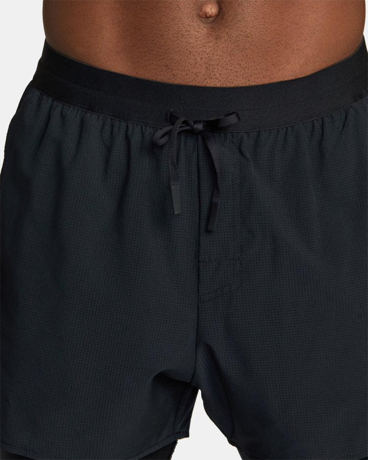 RVCA Runner 2-in-1 Shorts - Black