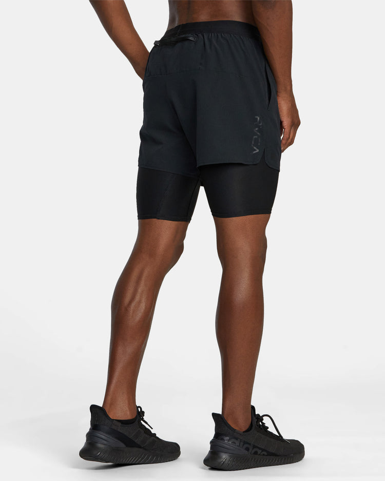 RVCA Runner 2-in-1 Shorts - Black