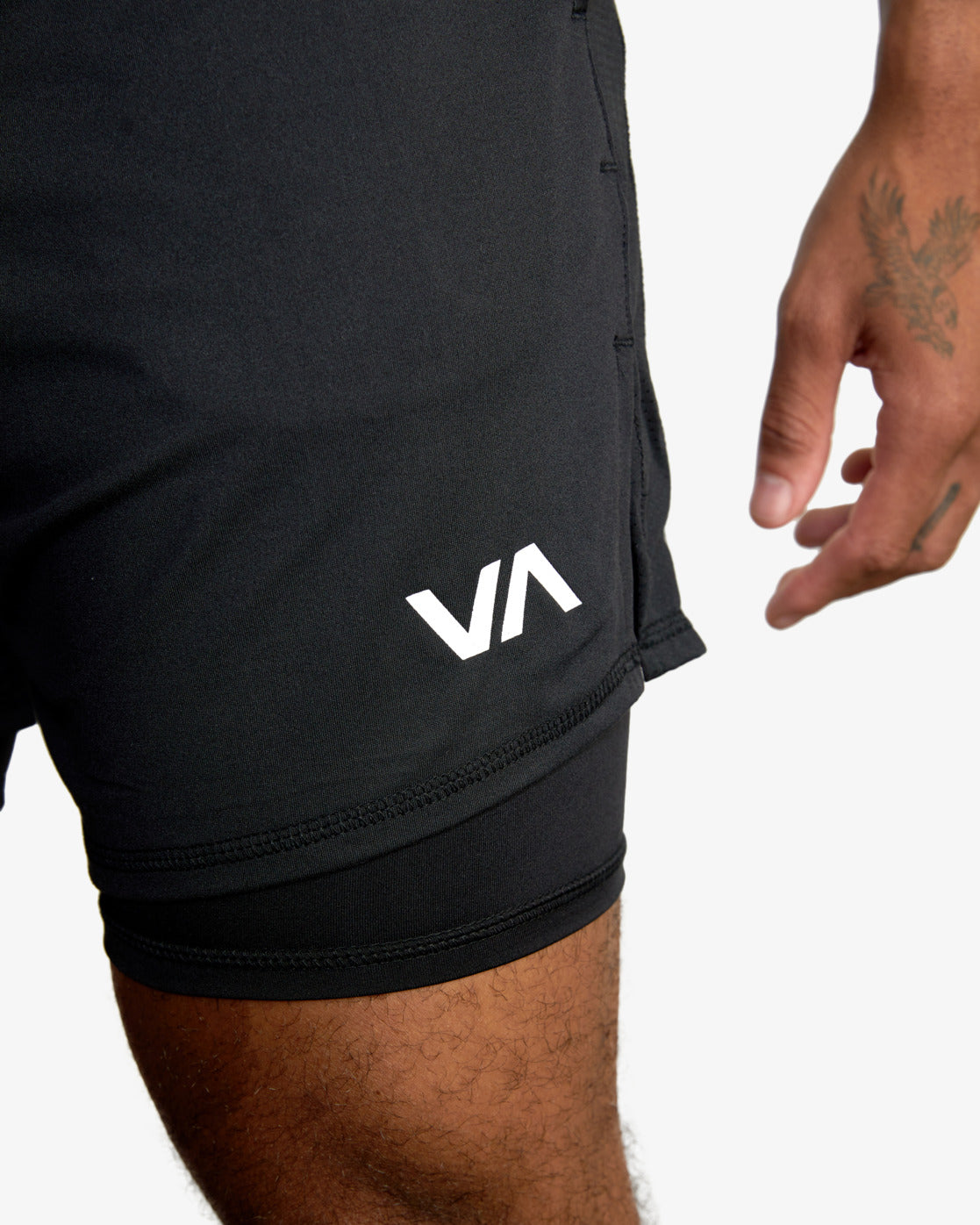 NEW RVCA Medium, Black Sport Vent Short hot NWT