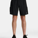 X Over Short Utility Shorts - Black