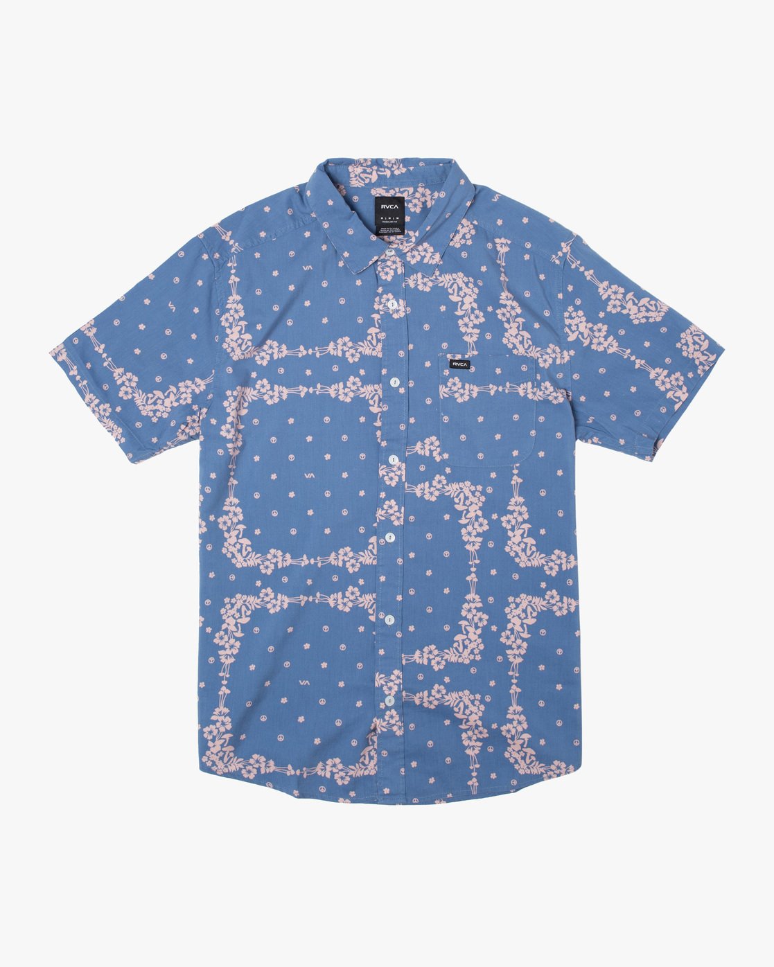 Loom Short Sleeve Shirt - Royal | RVCA