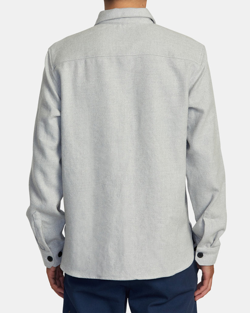 VA Cpo Flannel Shirt - Grey Marle – RVCA