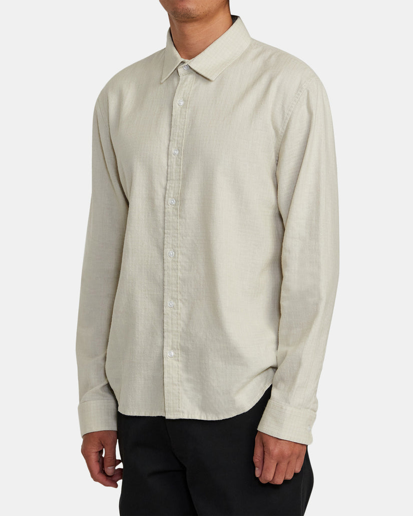 Hi-Grade Long Sleeve Shirt - Natural – RVCA
