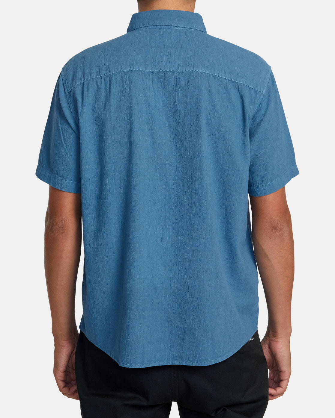 PTC Woven Short Sleeve Shirt - Cool Blue