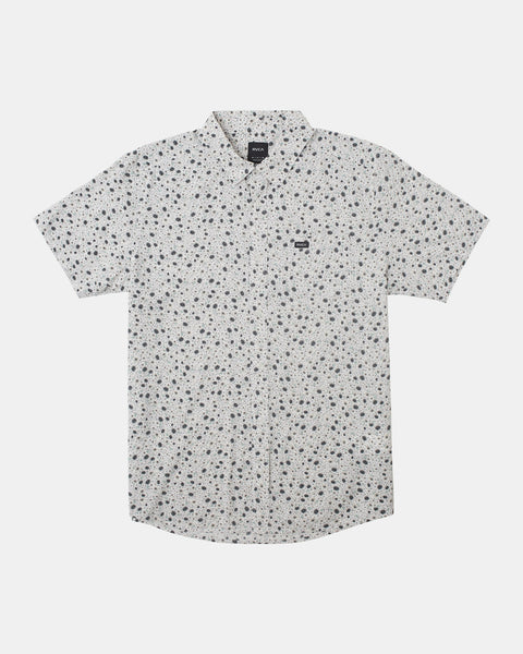 English Roses Short Sleeve Shirt - White