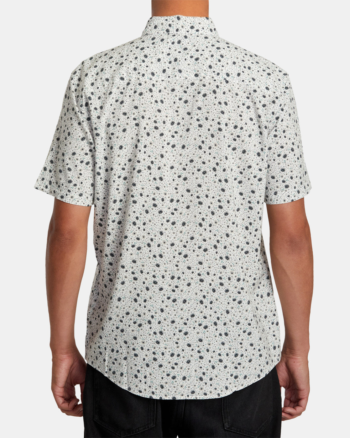 English Roses Short Sleeve Shirt - White