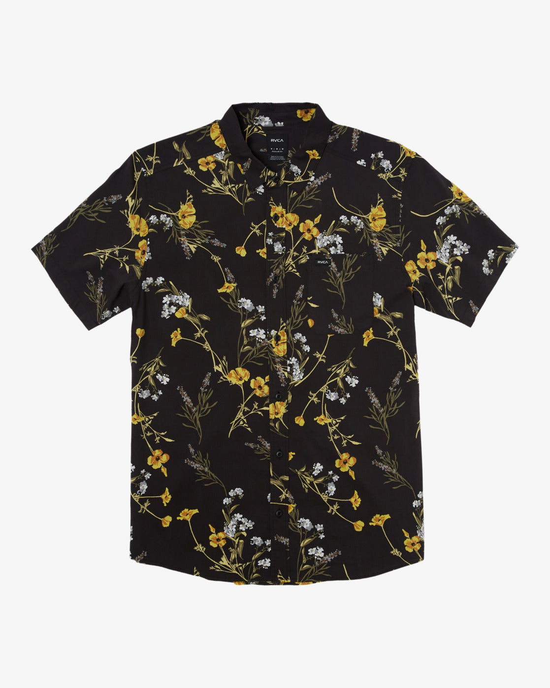 Further Floral Short Sleeve Shirt - Midnight