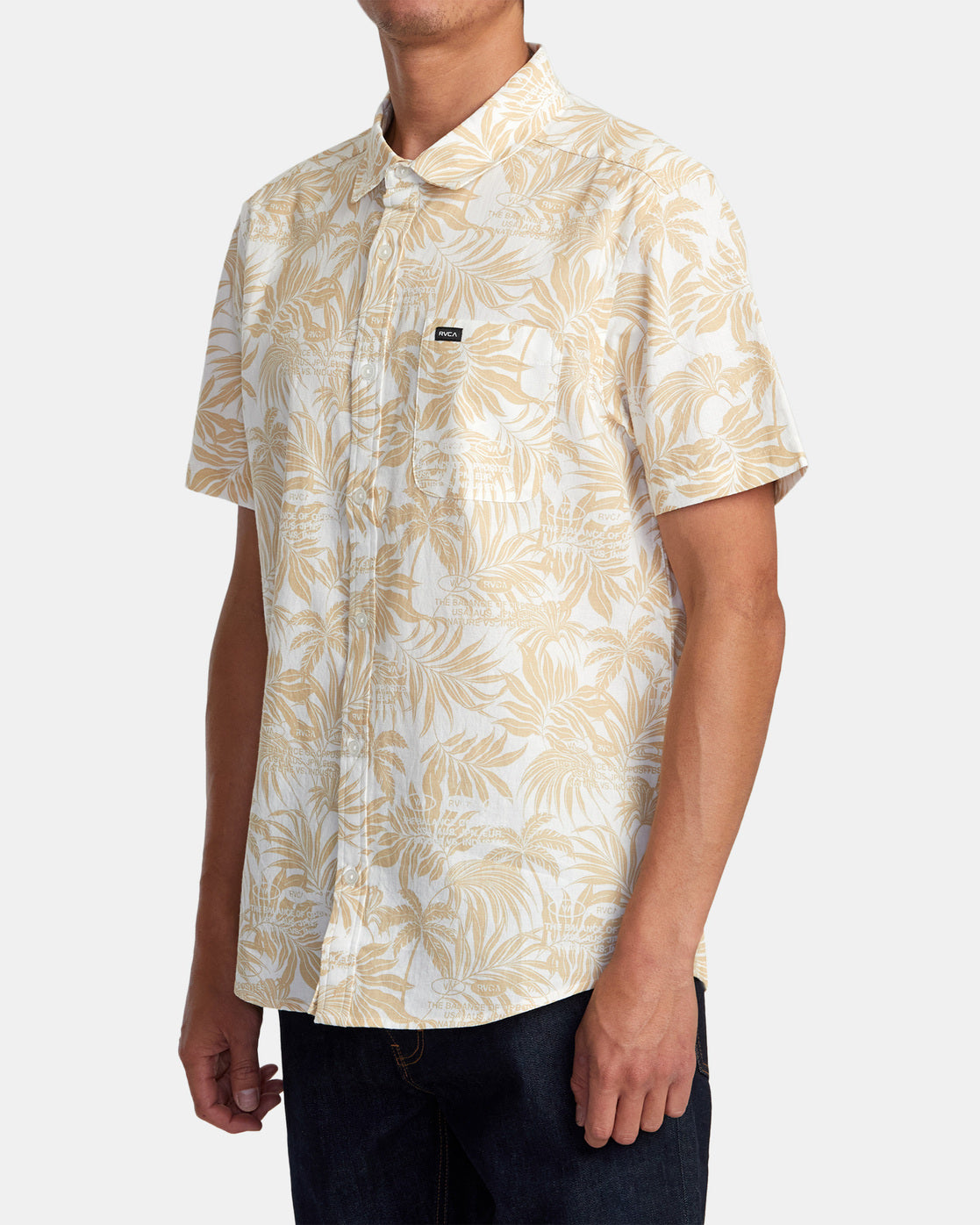 Rvgazi Short Sleeve Shirt - Khaki – RVCA