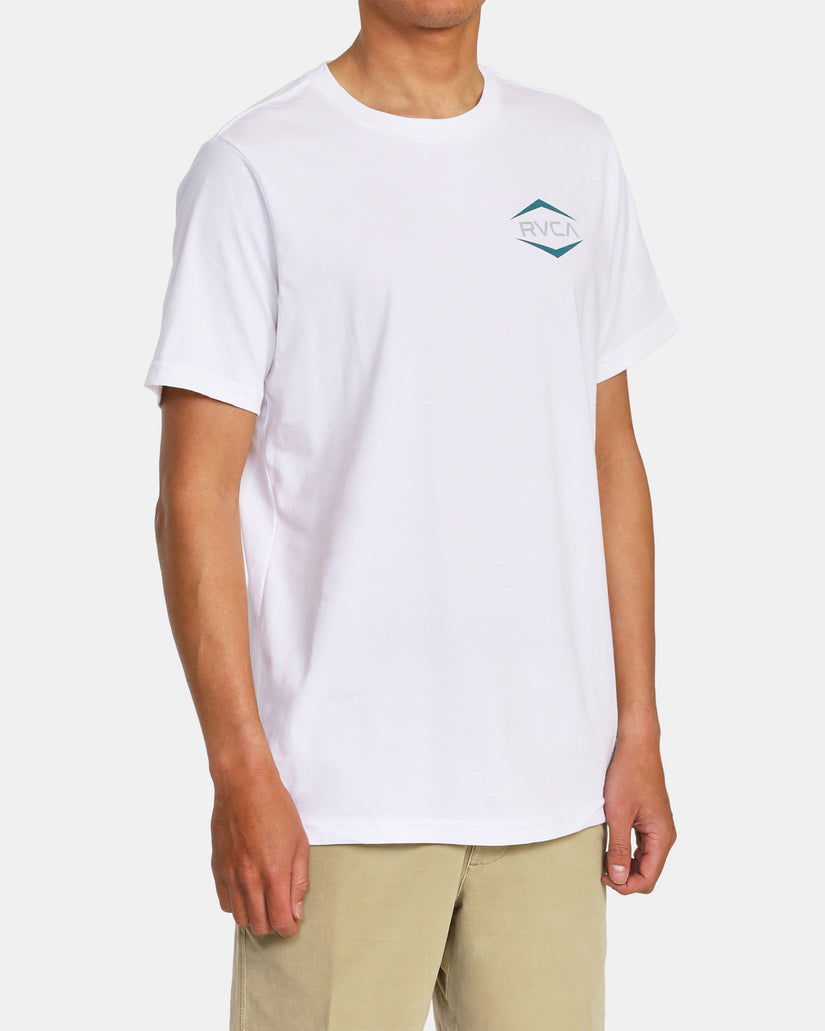 Astro Hex Short Sleeve T-Shirt - White – RVCA.com