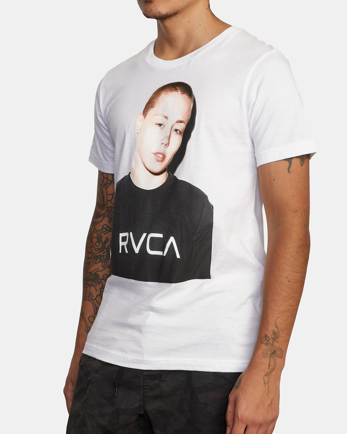 VA Sport X Rose Photo Short Sleeve Tee - White – RVCA.com