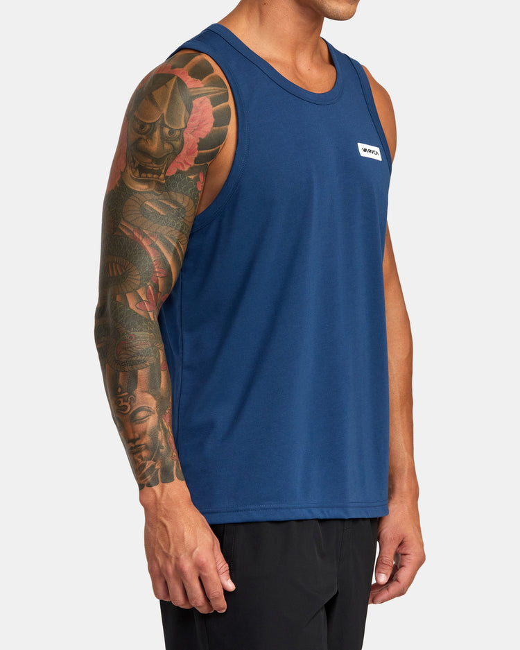 Icon Tank Top - Army Blue