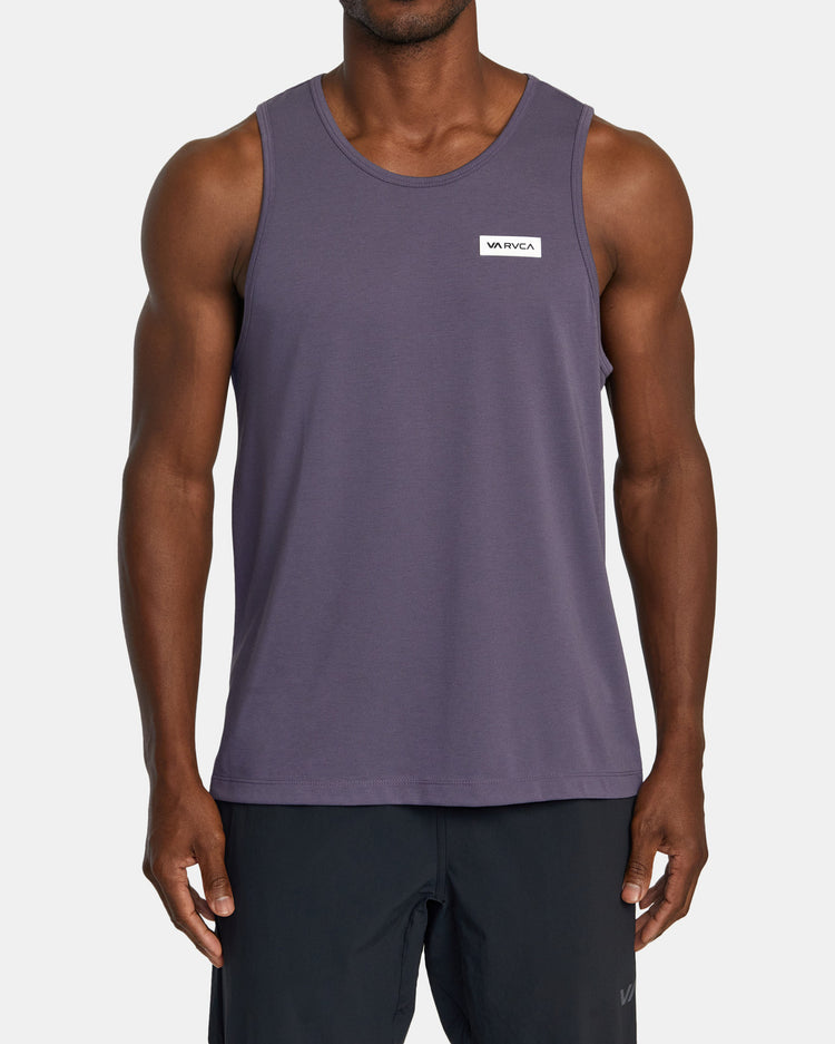 Icon Tank Top - Gray Purple