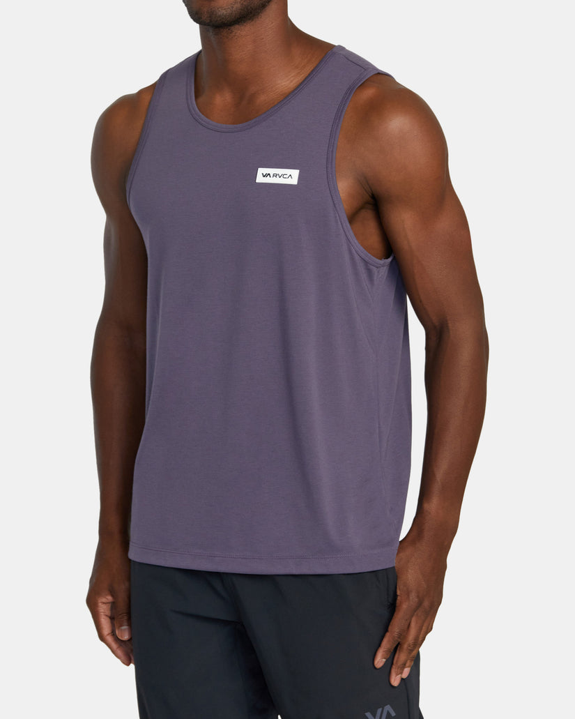 Icon Tank Top - Gray Purple