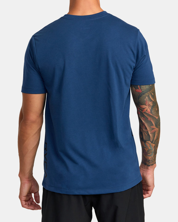 RVCA 2X Tee - Army Blue