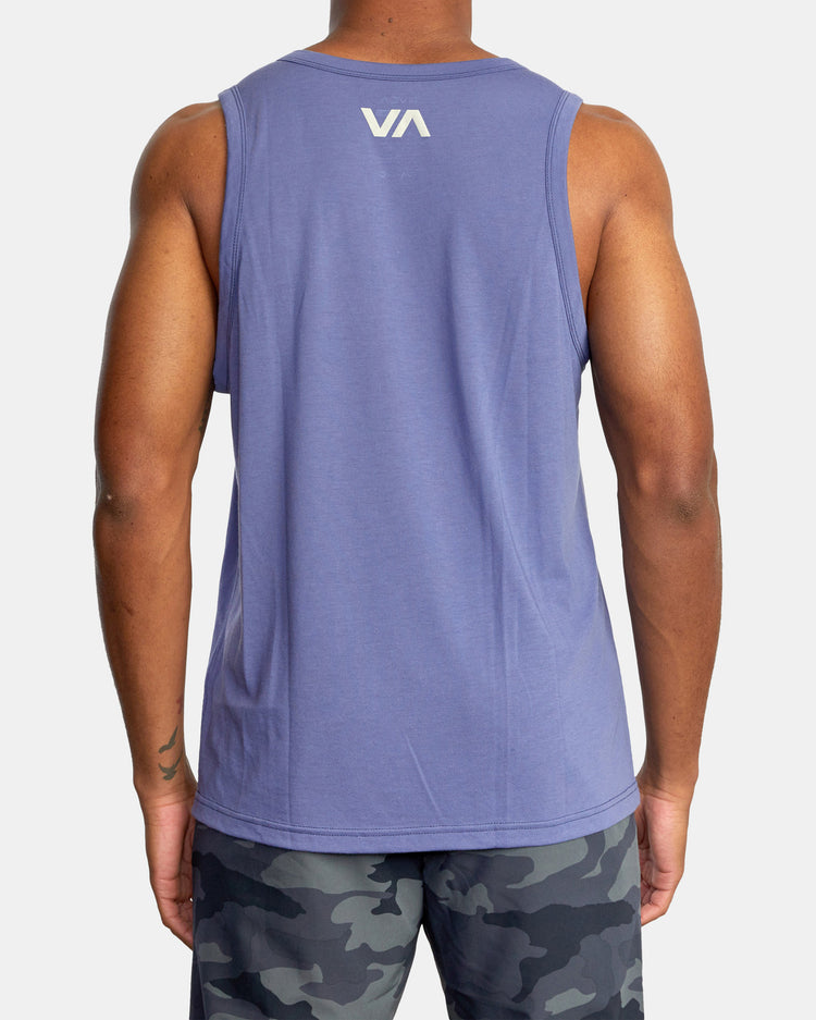 VA RVCA Blur Tank Top - Imperial