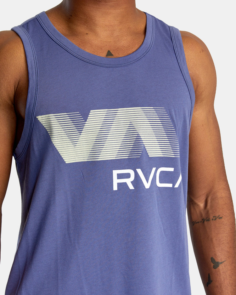 VA RVCA Blur Tank Top - Imperial