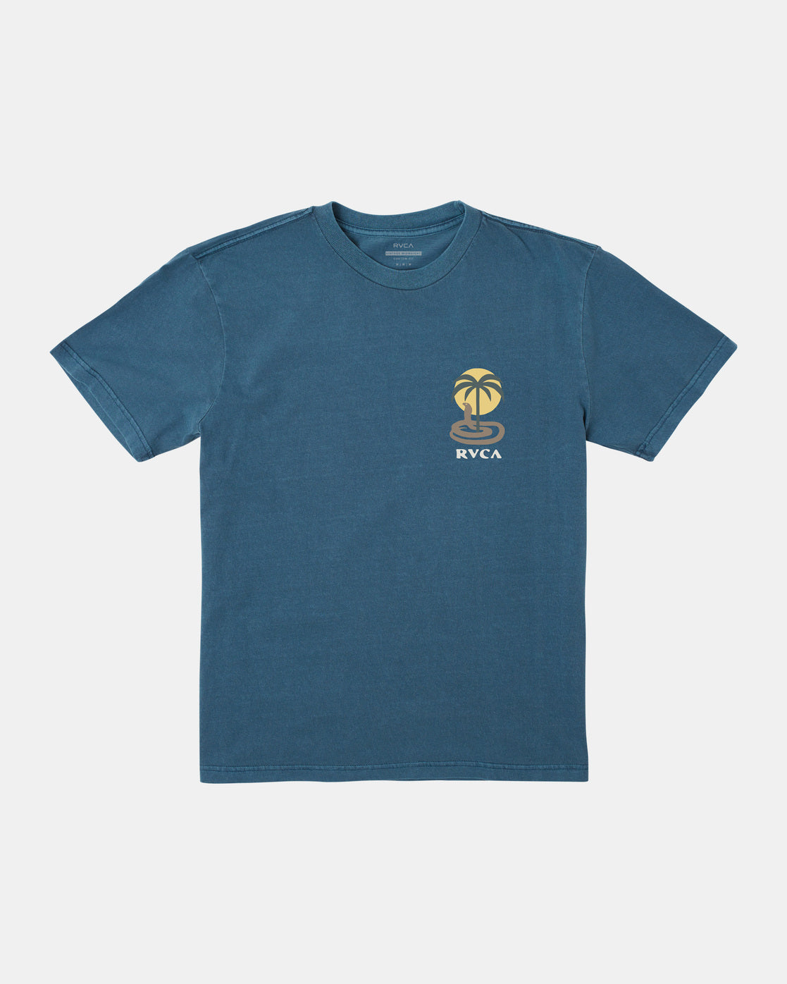 Rvca sales blue shirt