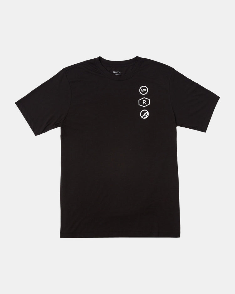 Ruotolo Stack T-Shirt - Black