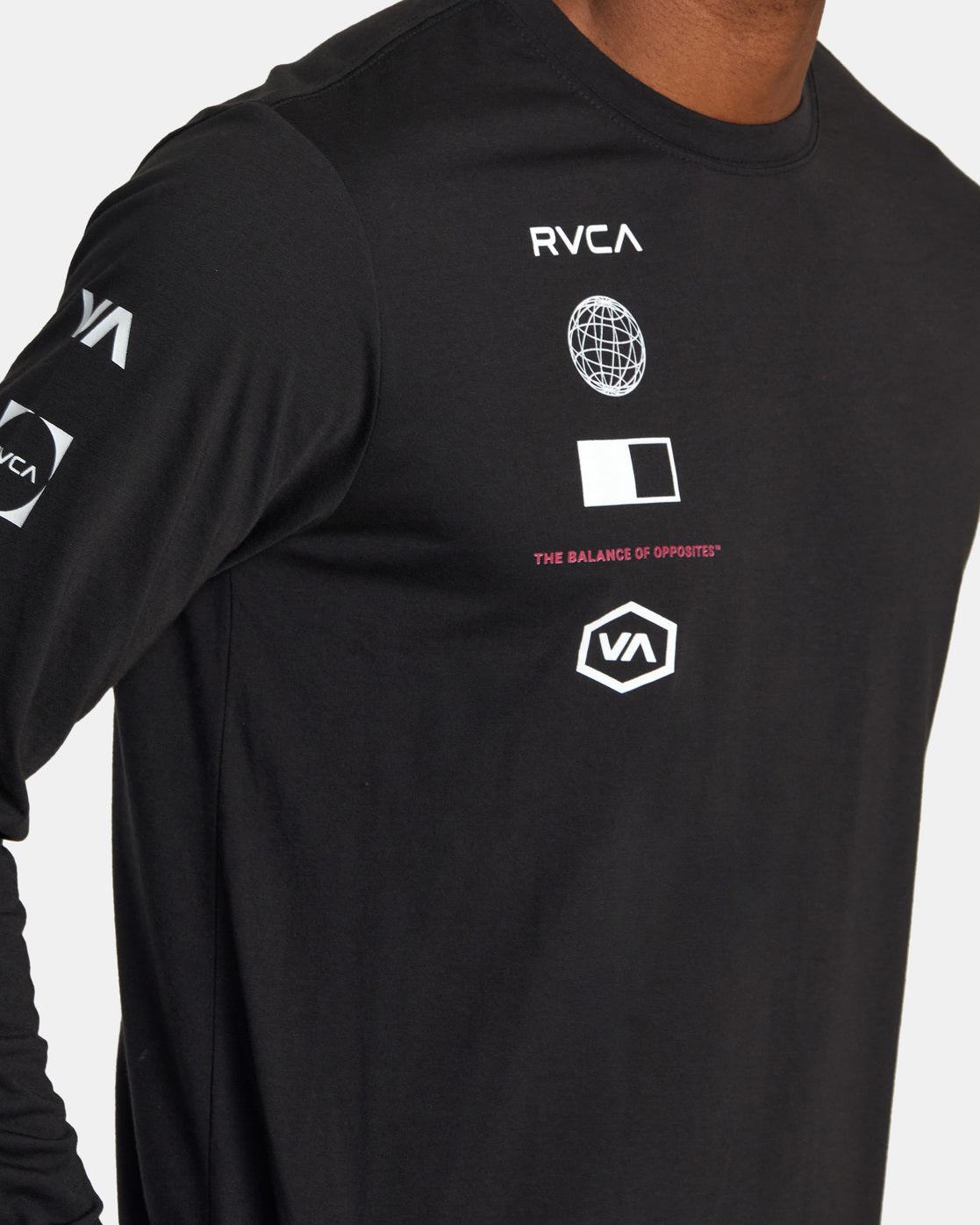 RVCA Arena Long Sleeve T-Shirt - Black