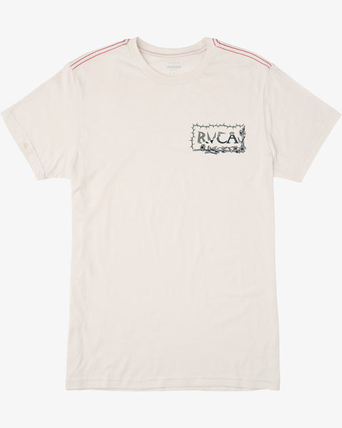 Sharp Split Short Sleeve T-Shirt - Antique White – RVCA