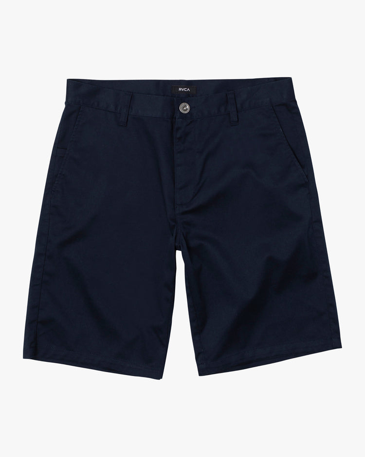 Boys Weekday Stretch Walkshorts 18" - Navy Marine